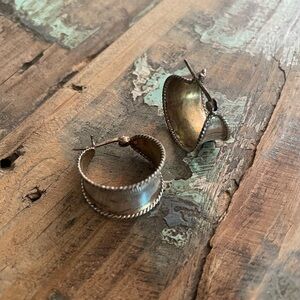 VINTAGE Sterling Silver Earrings